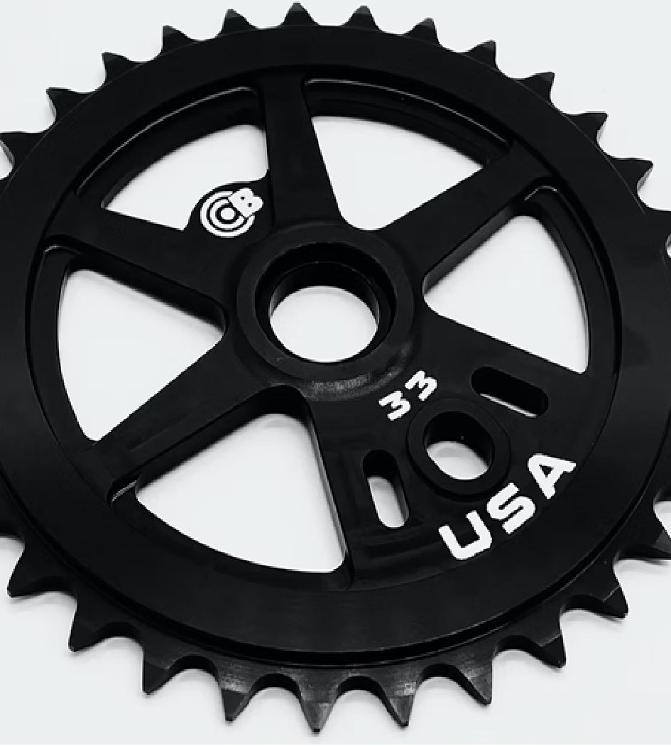 Bullseye 33T Sprocket - Black