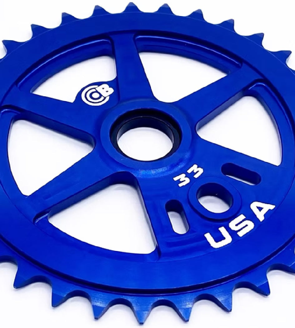 Bullseye 33T Sprocket - Blue