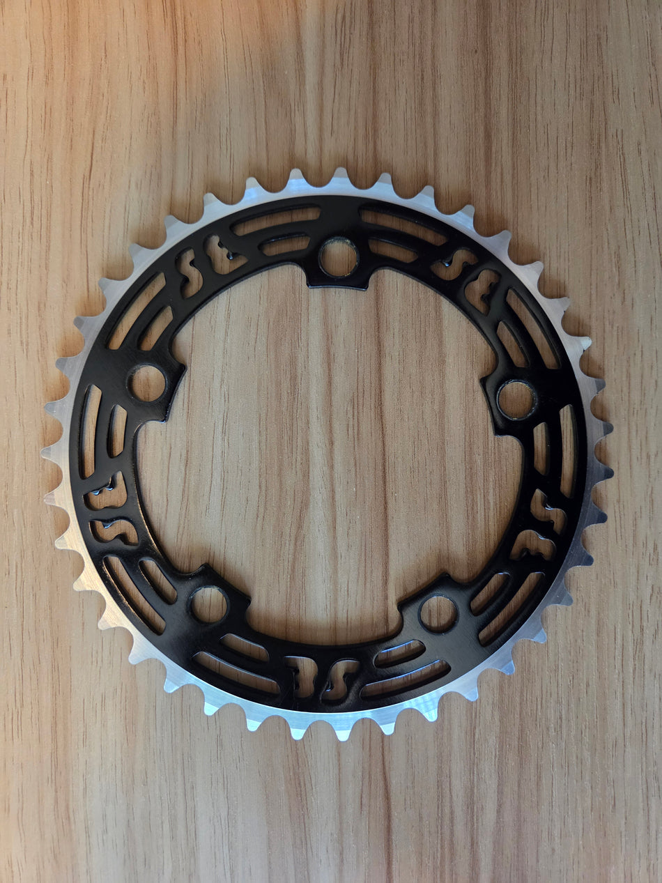 SE Bikes 39T Chainring 5-Bolt 110bcd - Gloss Black