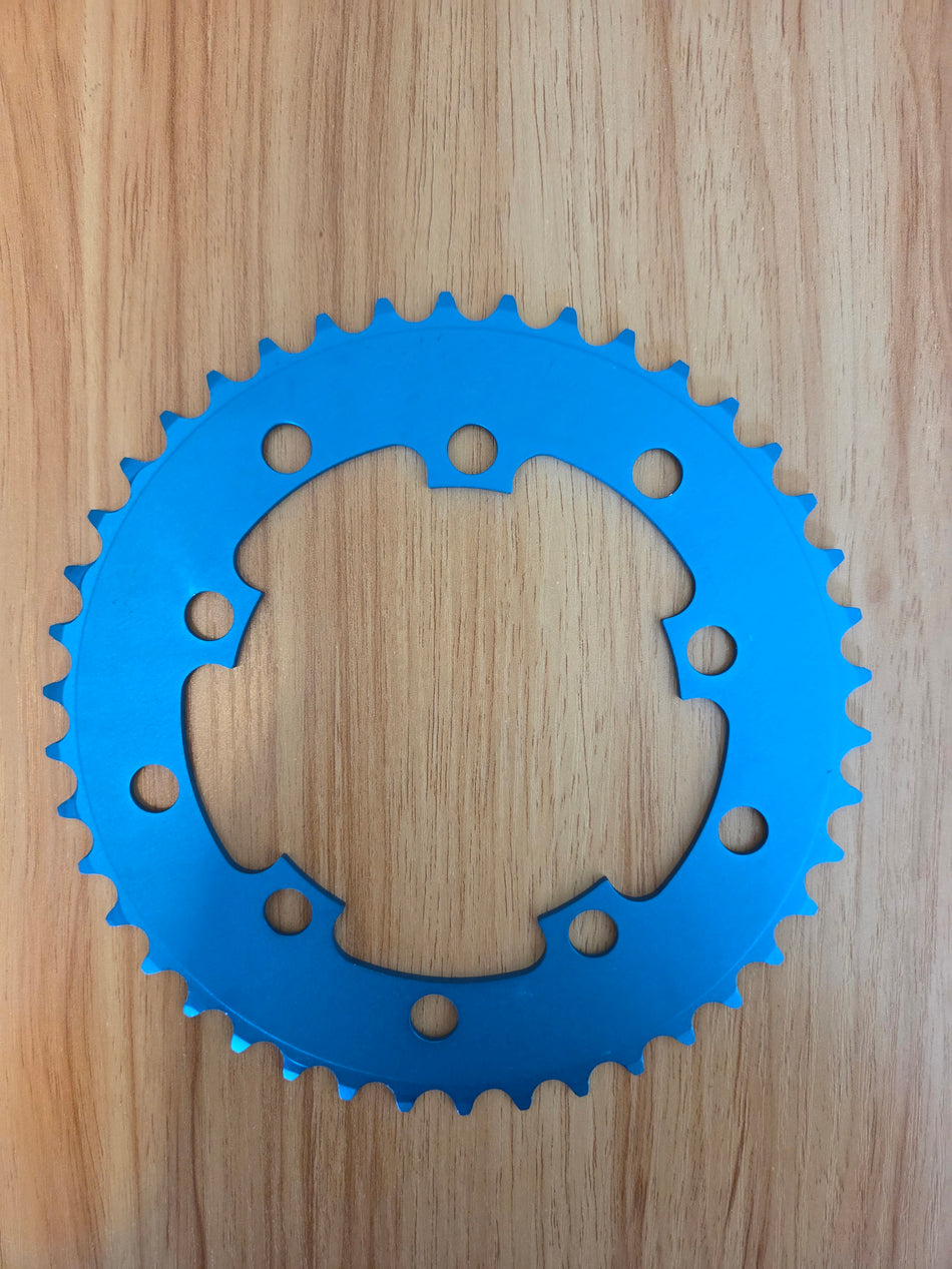 MCS 42t Chainring 5-Bolt 110bcd - Blue