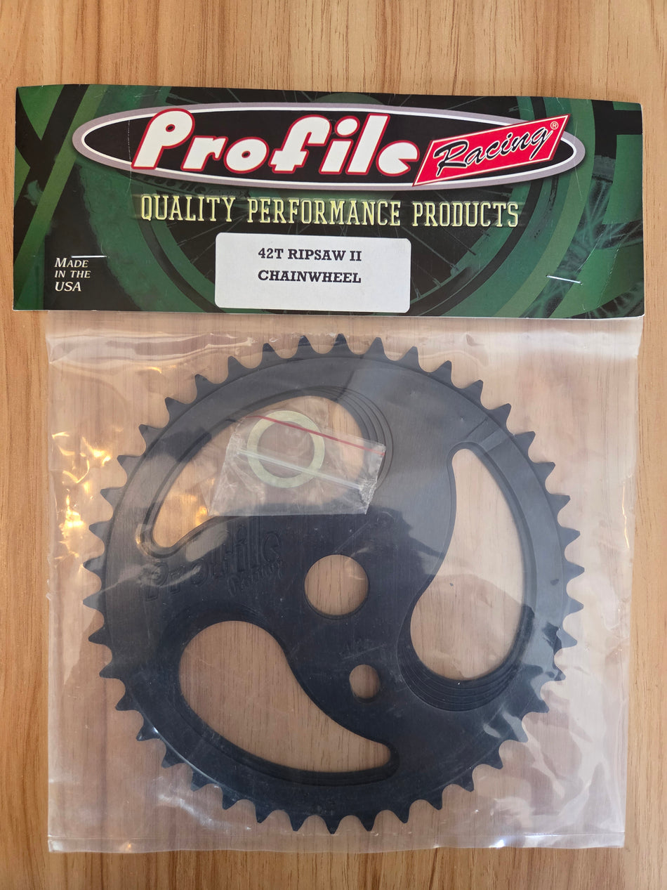 Profile 42t Ripsaw II Sprocket - Black