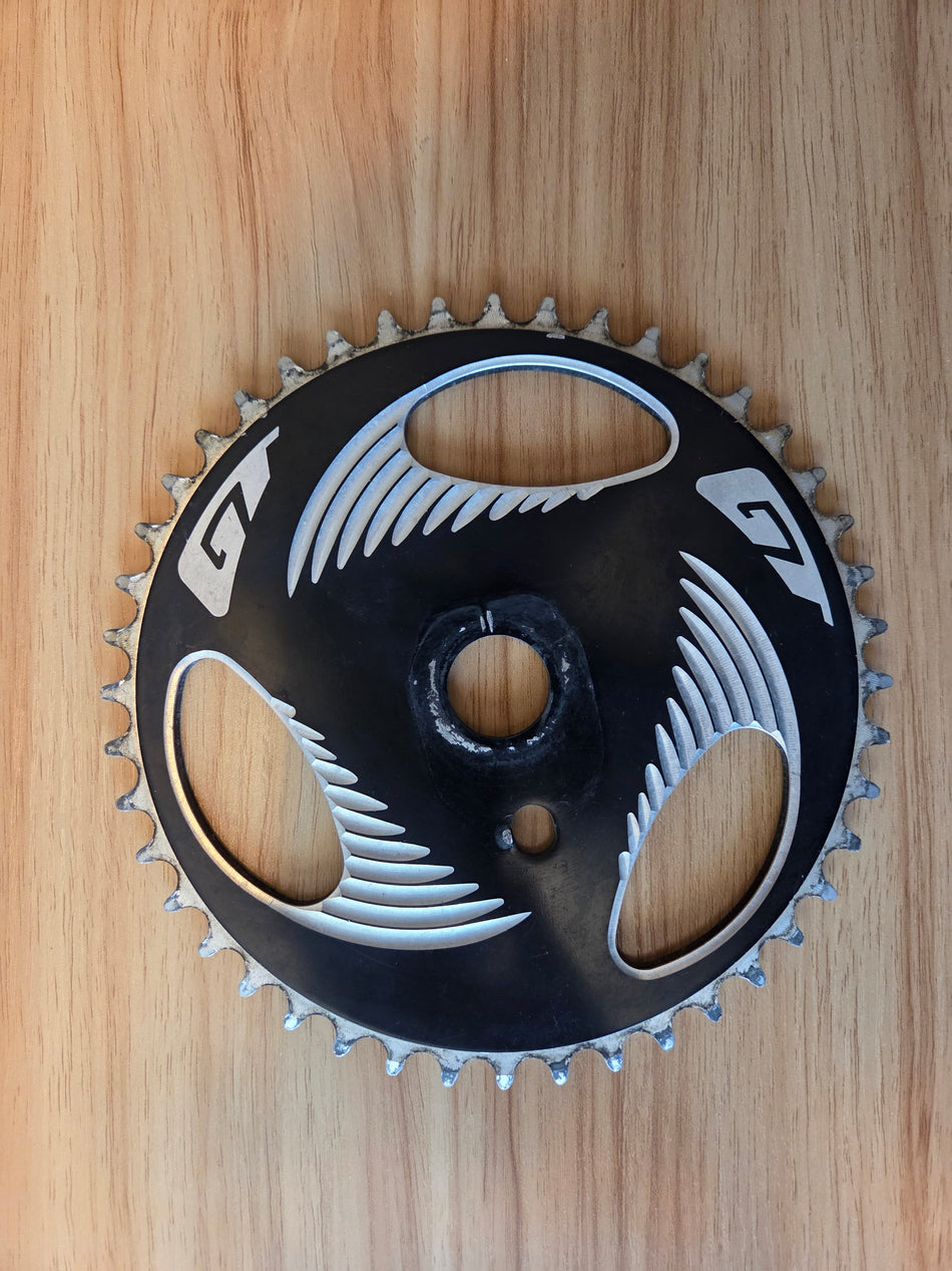 GT 44t Tri Fan Sprocket - Matte Black