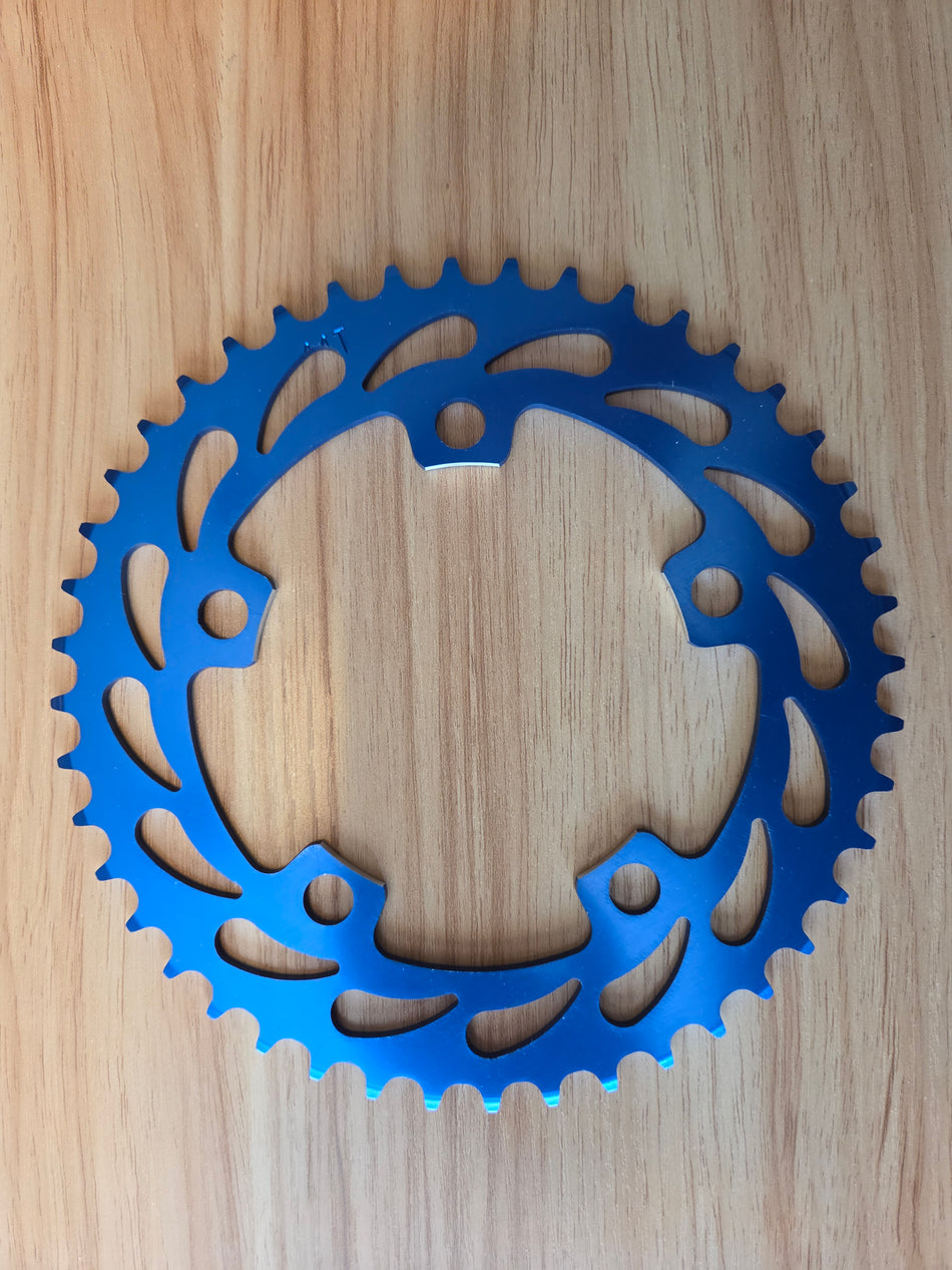 WFS 44t Chainring 5-Bolt 110bcd - Blue