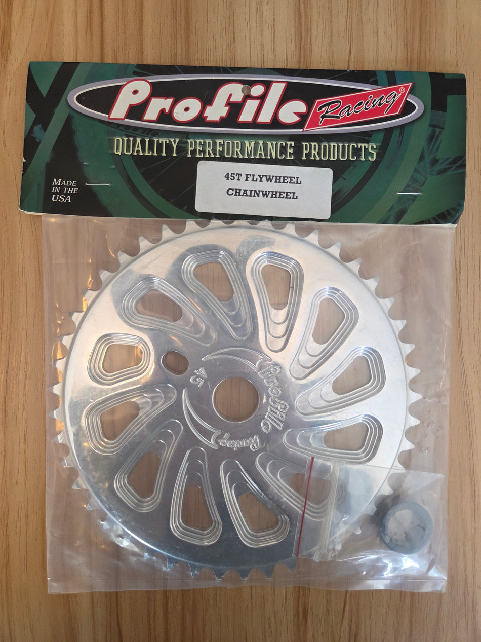 Profile 45t Flywheel Sprocket - Polished