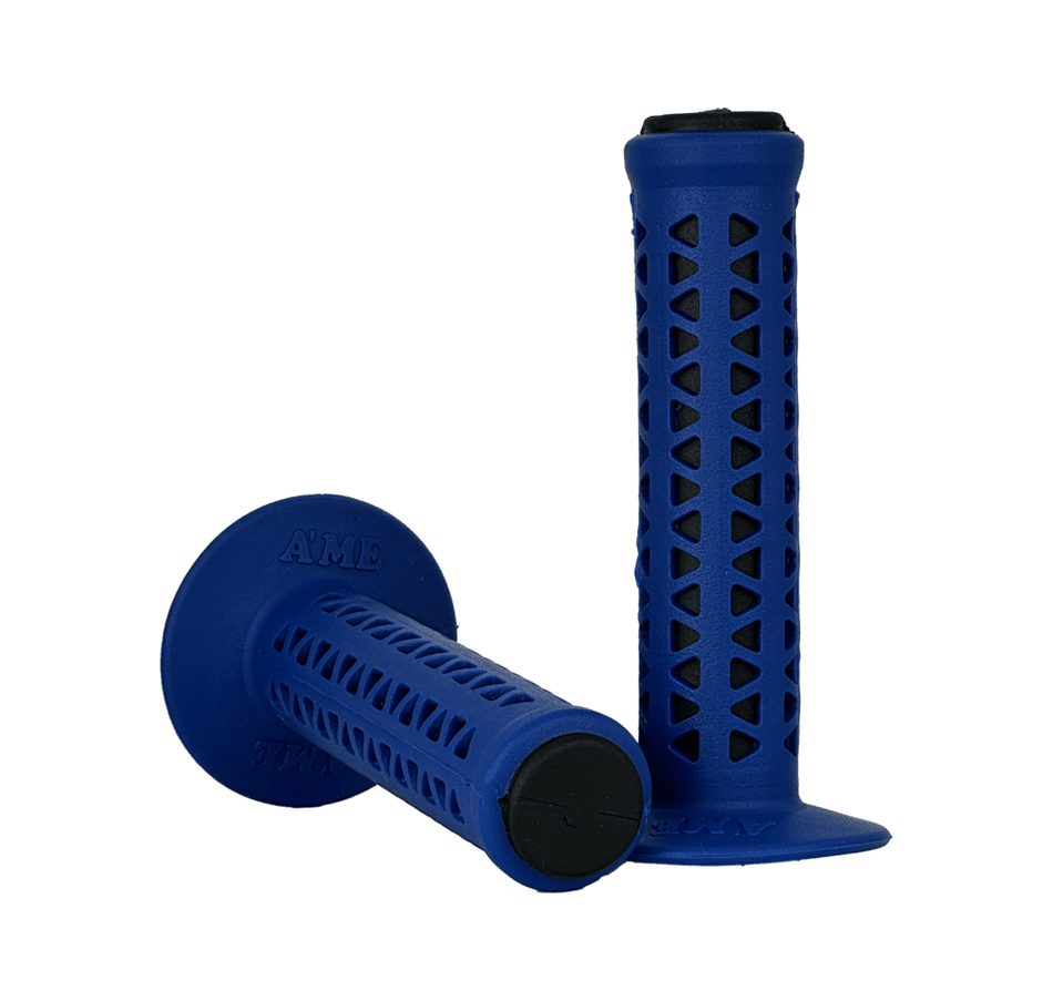 AME Unitron Grips - Blue over Black