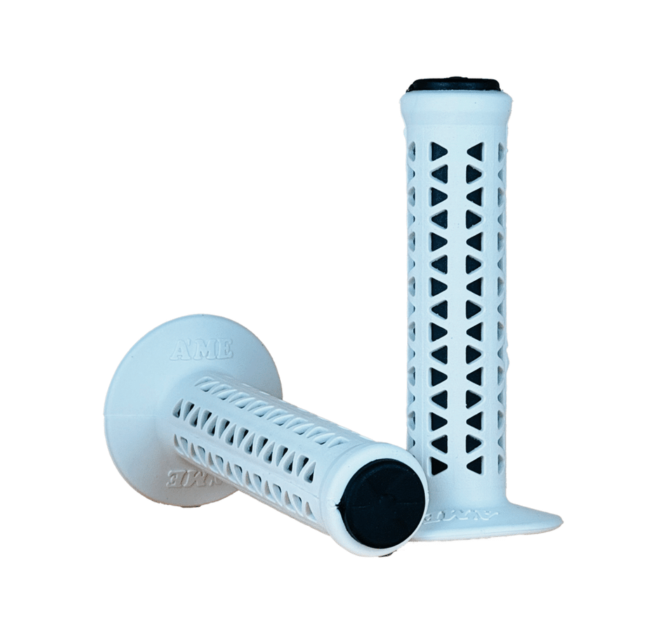 AME Unitron Grips - White over Black