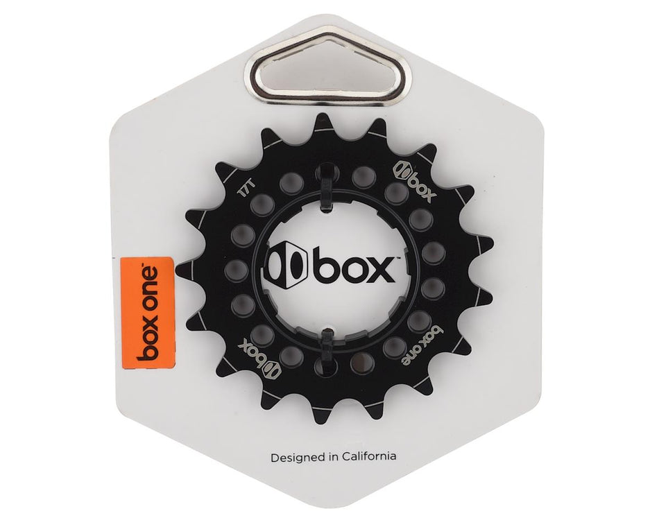 BOX One CNC Chromoly Cassette Cog - 3/32" - 17T - Black