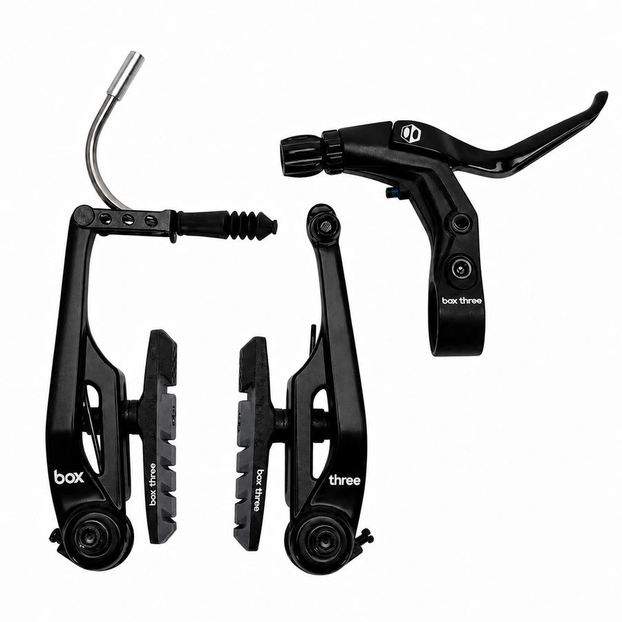 Box Three 108mm Brake, Lever and Cable Kit - Black