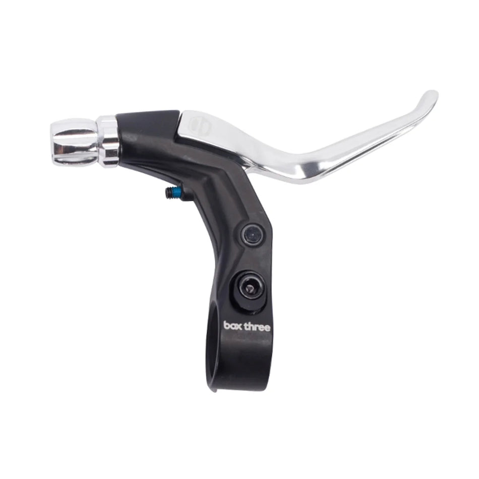 Box Three V-Point BMX V-/Mech Disc Brake Lever - Long Reach - Silver