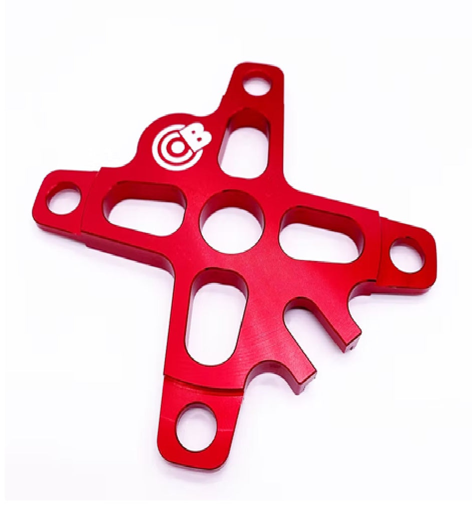 Bullseye Elite 4-Bolt DNA Spider 104bcd - Red