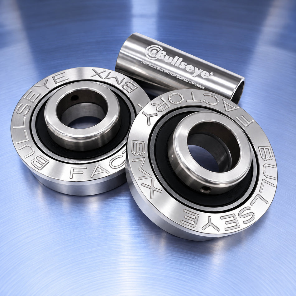 Bullseye American Bottom Bracket - Chrome