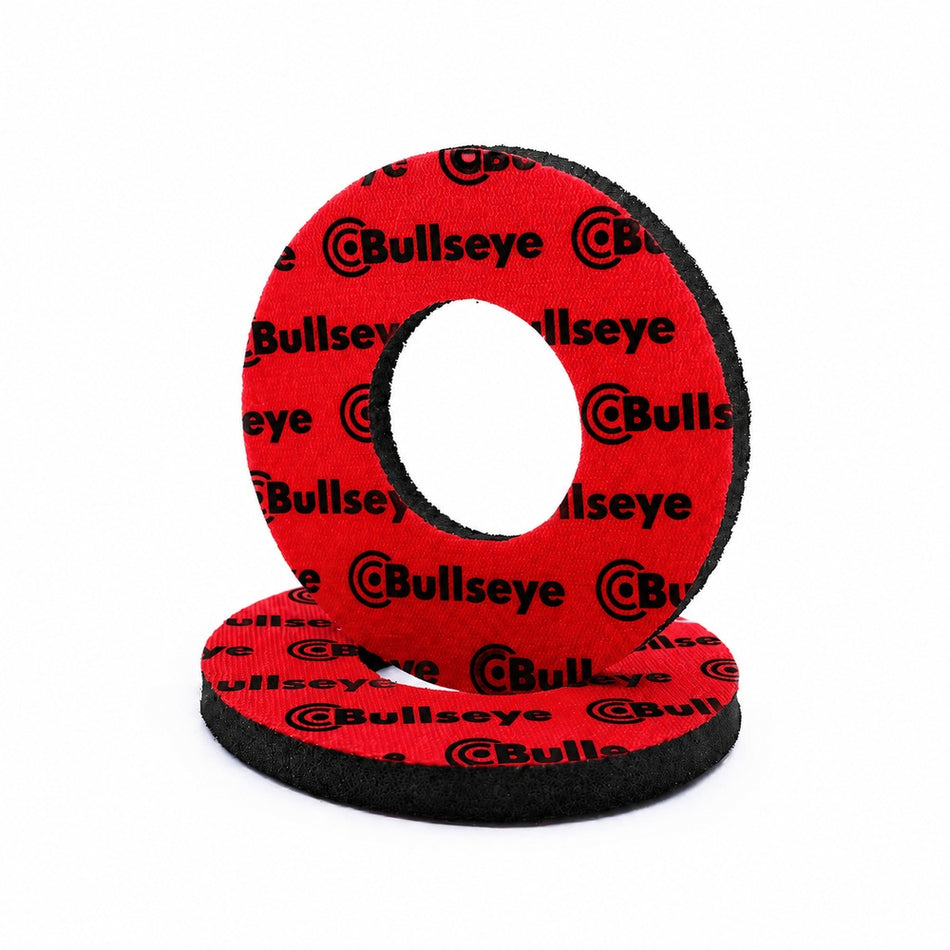 Bullseye Neoprene Donuts - Red Black