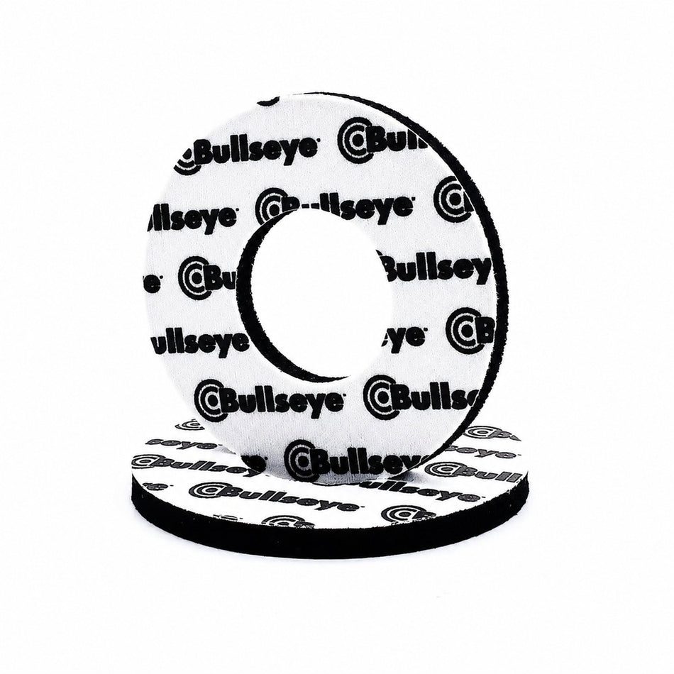 Bullseye Neoprene Donuts - White Black