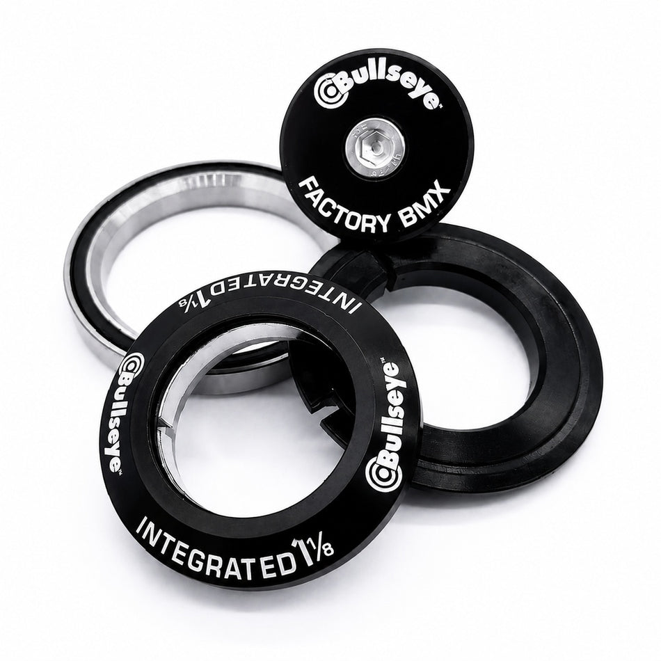 Bullseye 1 1/8" Integrated Headset - Black