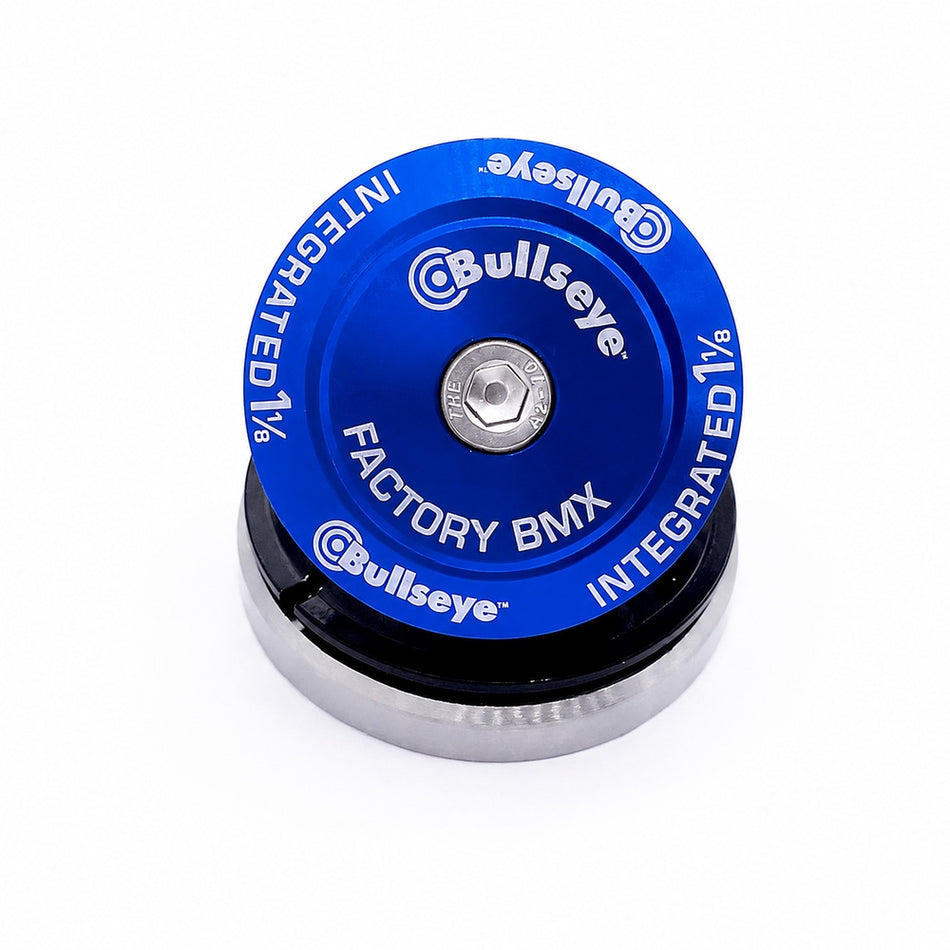 Bullseye 1 1/8" Integrated Headset - Blue