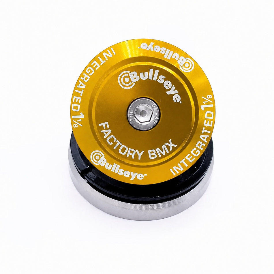 Bullseye 1 1/8" Integrated Headset - Gold