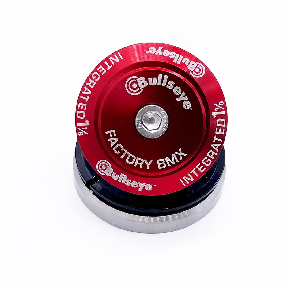 Bullseye 1 1/8" Integrated Headset - Red