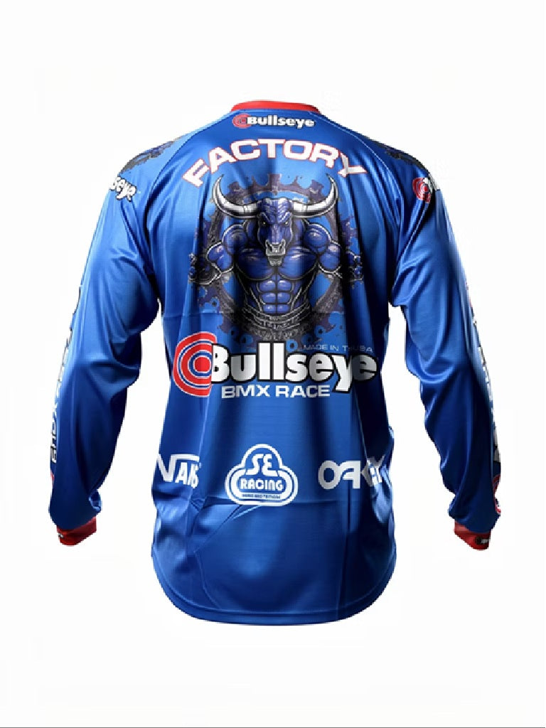 Bullseye Factory Racing Jersey - Blue
