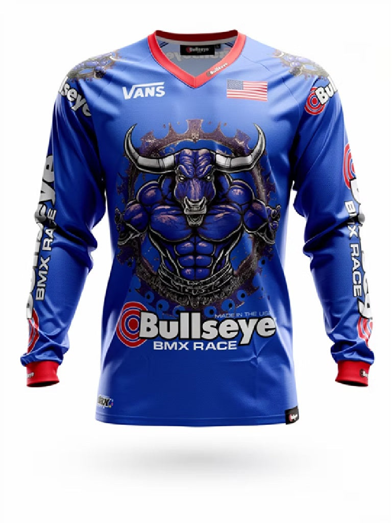 Bullseye Factory Racing Jersey - Blue