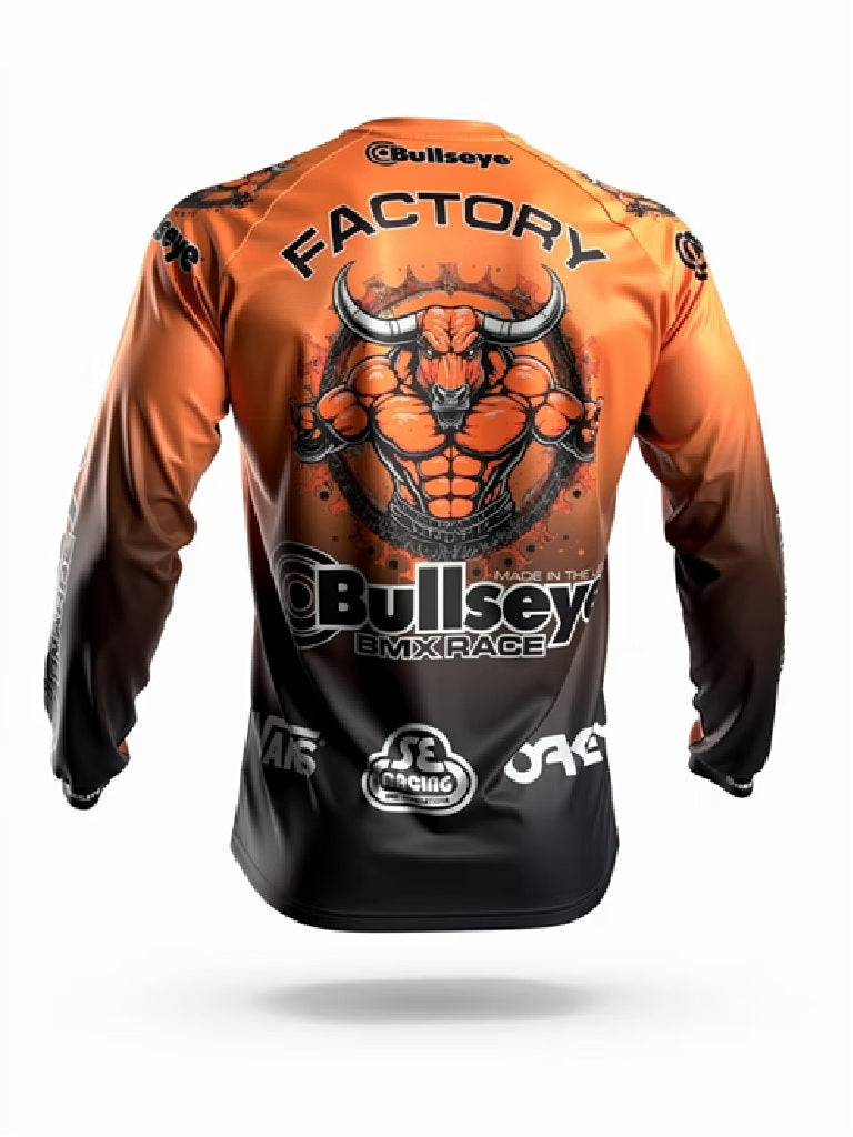Bullseye Factory Racing Jersey - Orange