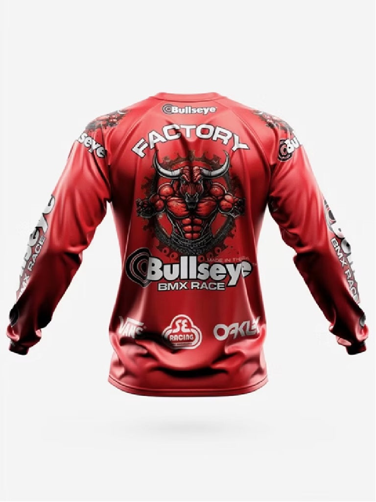 Bullseye Factory Racing Jersey - Red