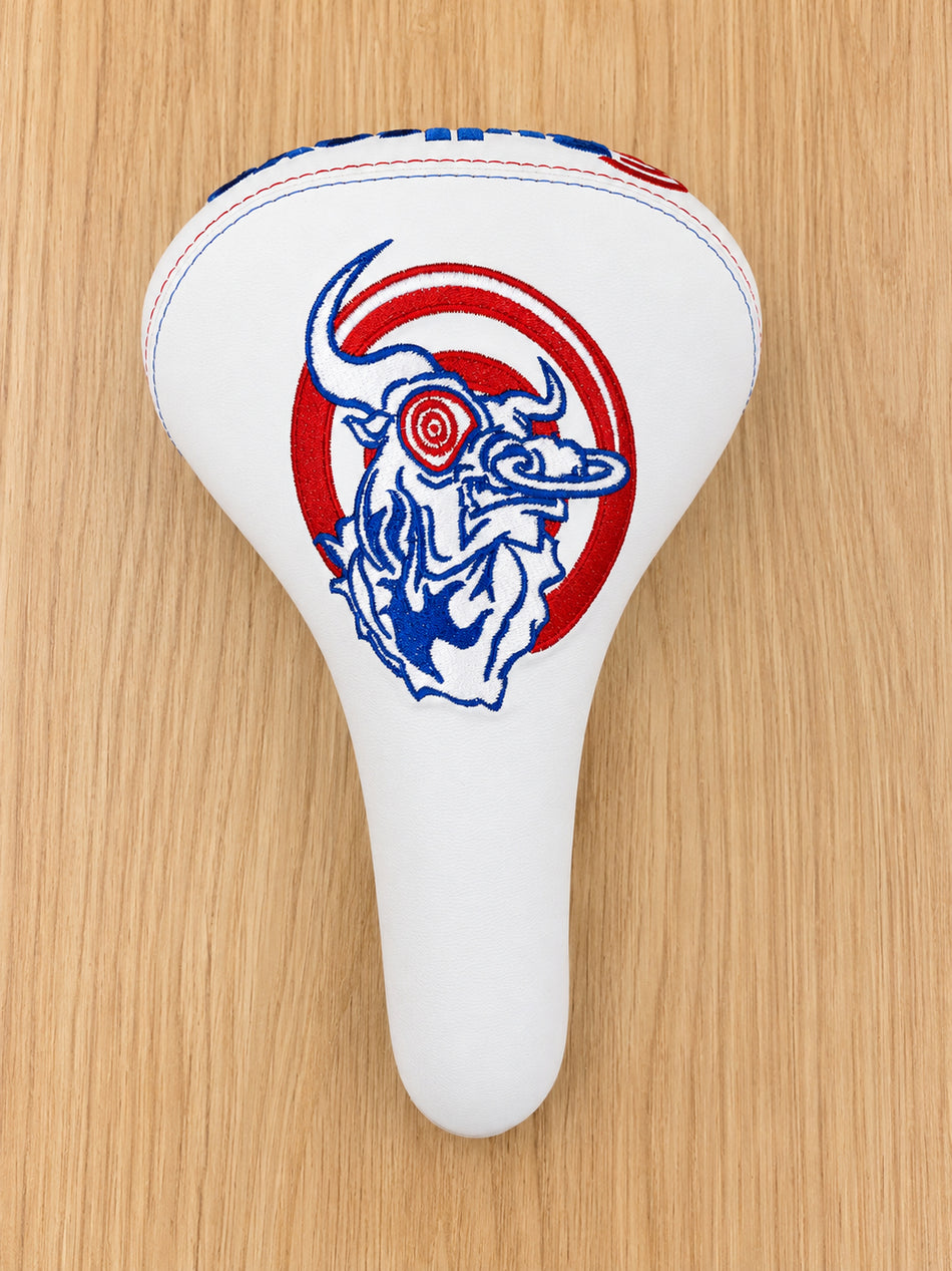 Bullseye Limited Edition Mad Bull Railed Seat - White