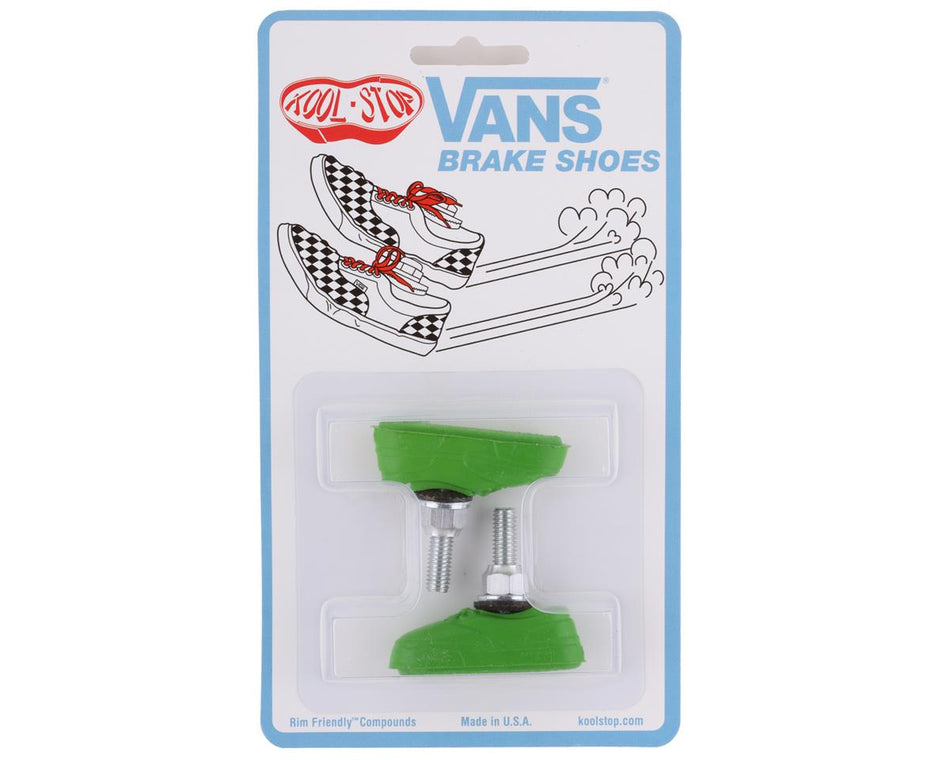 Kool Stop BMX Vans Brake Pads - Green
