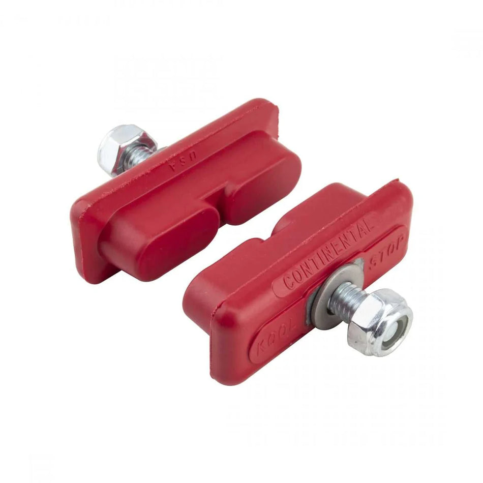 Kool Stop Continental Brake Pads - Red