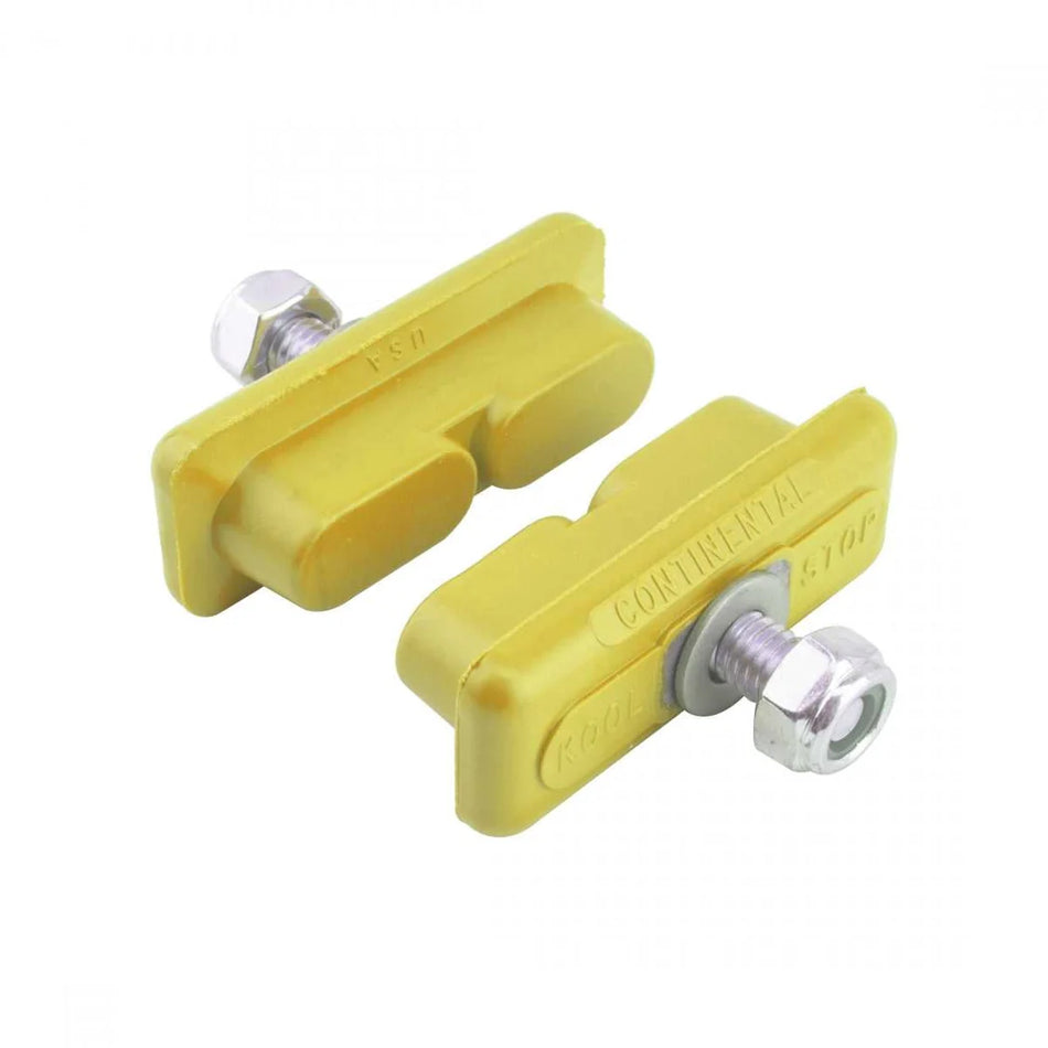 Kool Stop Continental Brake Pads - Yellow