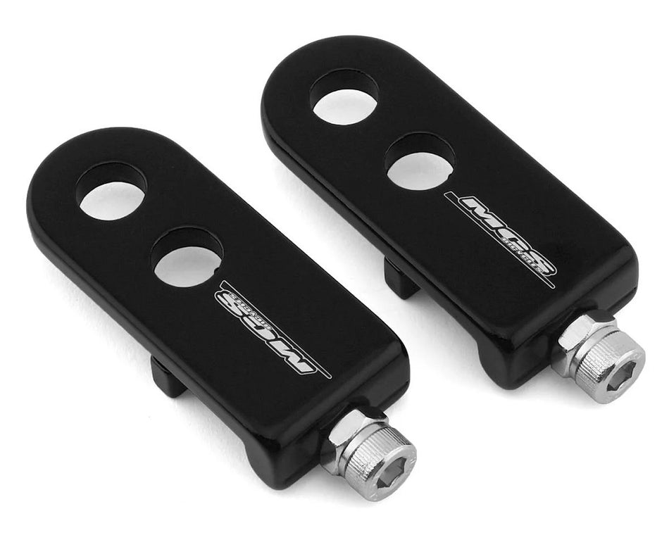MCS BMX Chain Tensioners - 3/8" - Pair - Black
