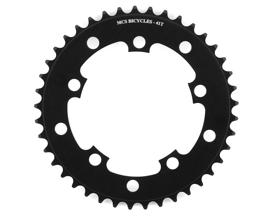 MCS 41t BMX Chainring - 110mm - 5-bolt - Black