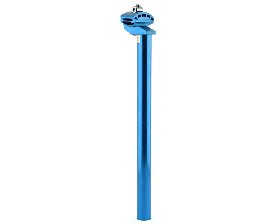 MCS 1" (25.4mm) Aluminum Micro Adjust Seatpost - 350mm - Blue