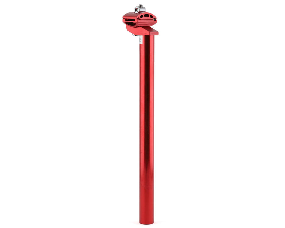 MCS 1" (25.4mm) Aluminum Micro Adjust Seatpost - 350mm - Red