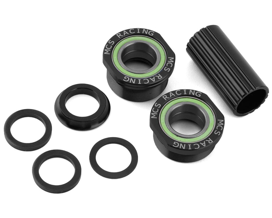 MCS 19mm Euro BMX Bottom Bracket Set - Black