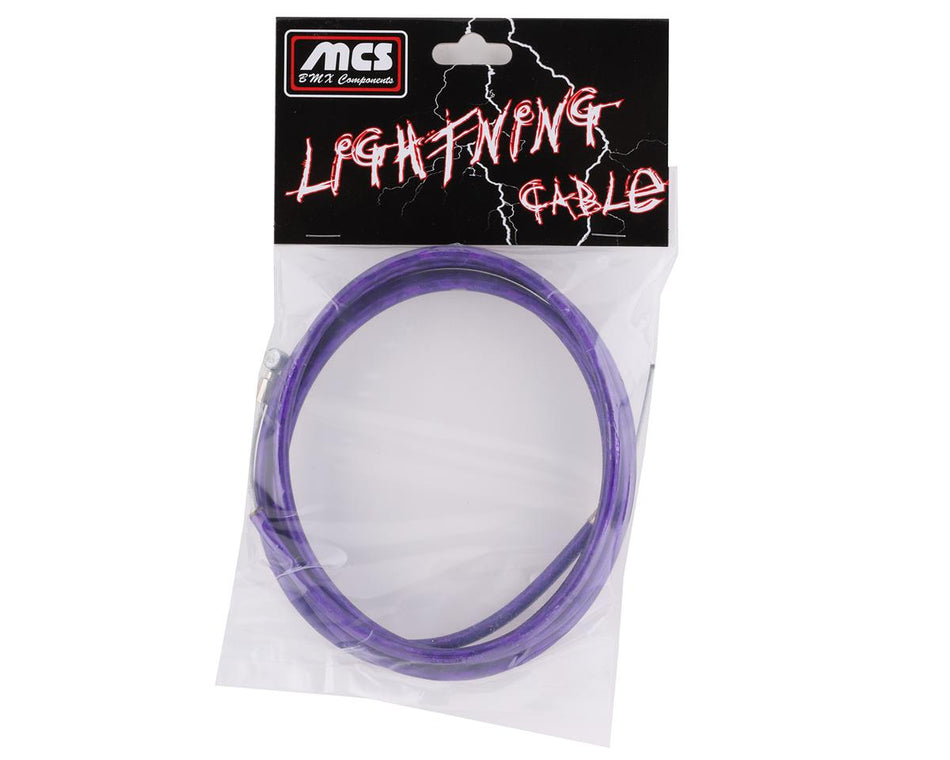 MCS Lightning Brake Cable - Purple Holographic