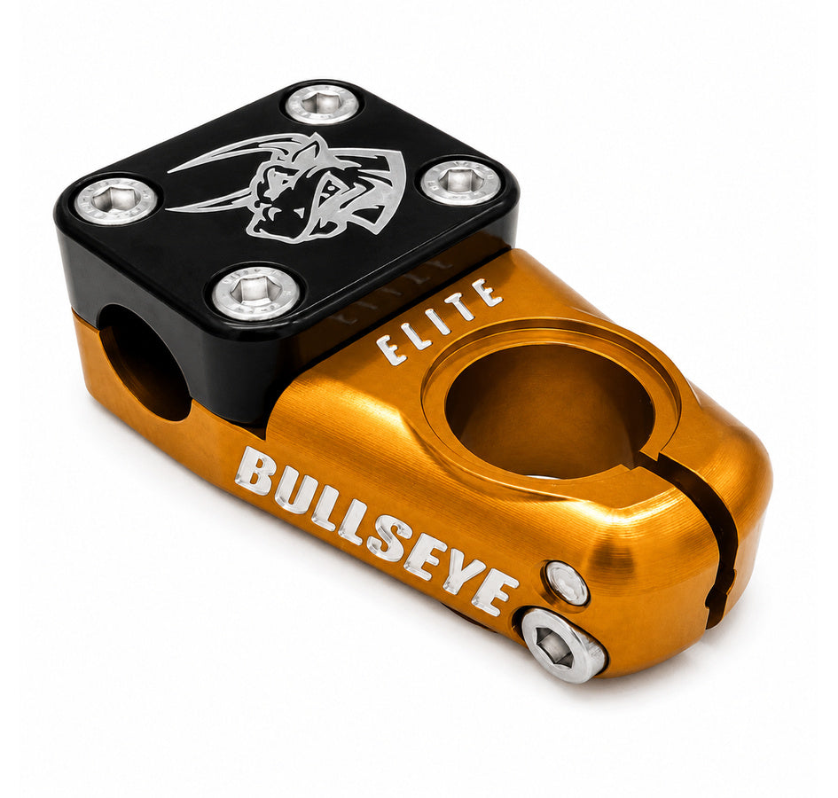 Bullseye Elite Mad Bull Stem - Black & Gold