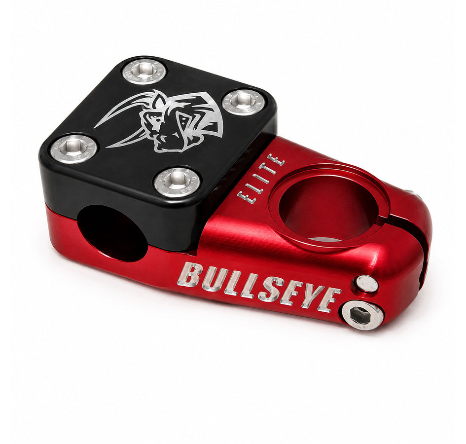 Bullseye Elite Mad Bull Stem - Black & Red