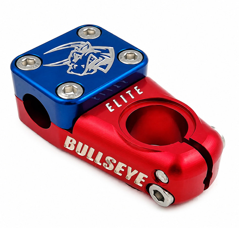 Bullseye Elite Mad Bull Stem - Blue & Red