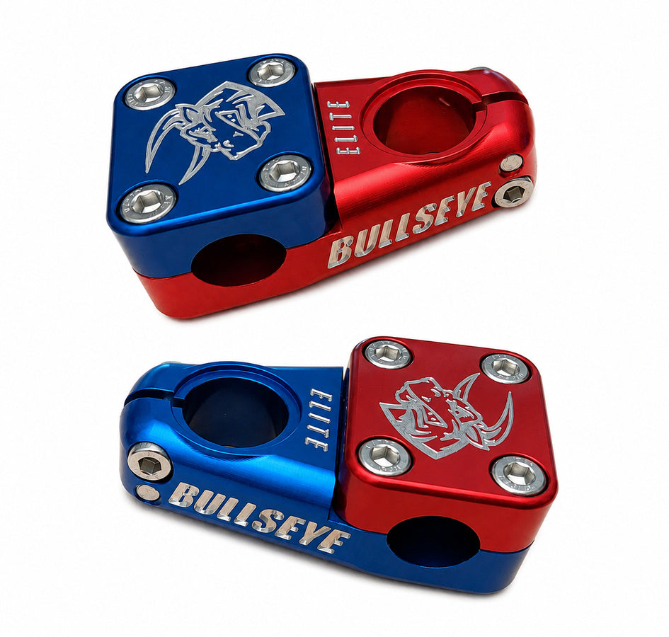 Bullseye Elite Mad Bull Stem - Blue & Red