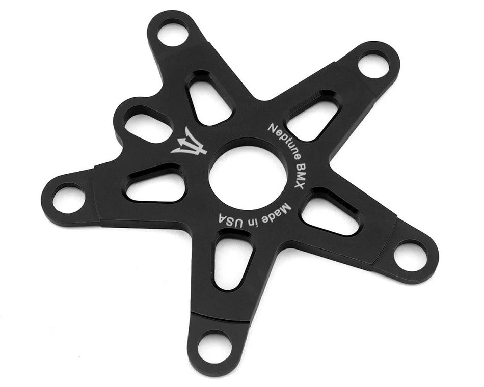 Neptune Starfish Aluminum Spider - 5 Bolt - 110mm - Black