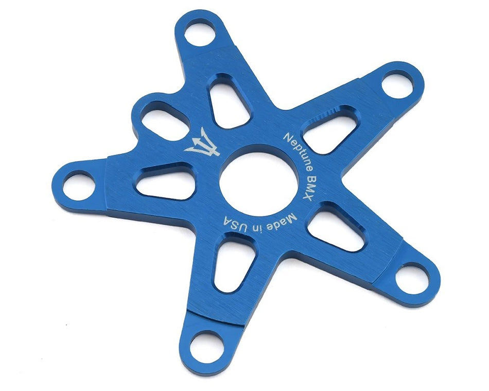 Neptune Starfish Aluminum Spider - 5 Bolt - 110mm - Blue