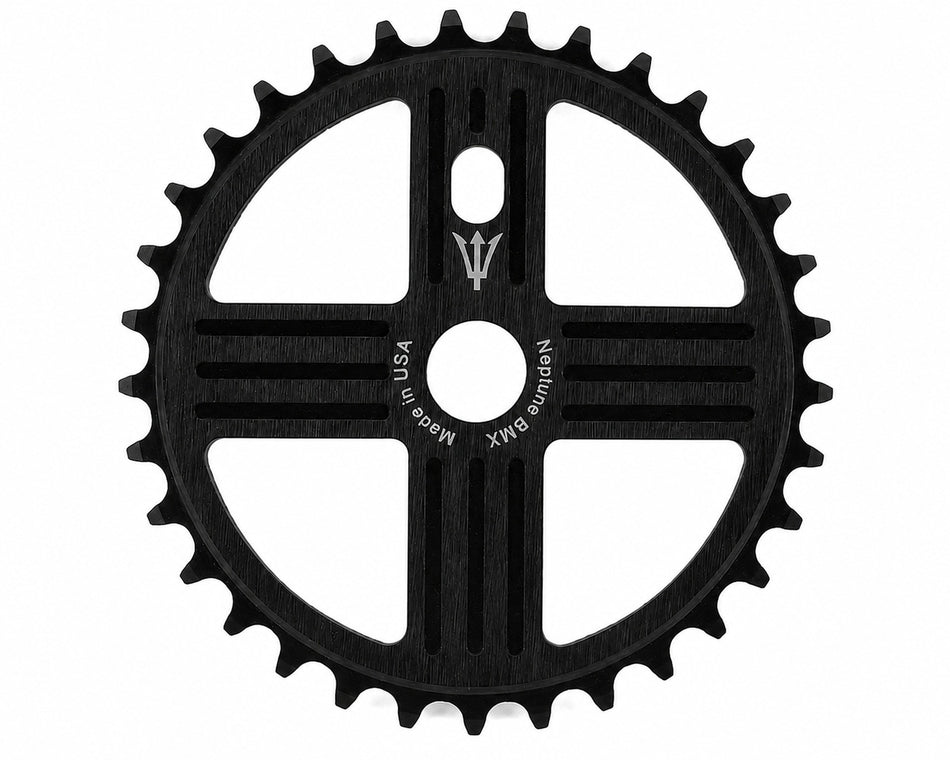 Neptune Helm 39t Aluminum Sprocket / Chainwheel - Black