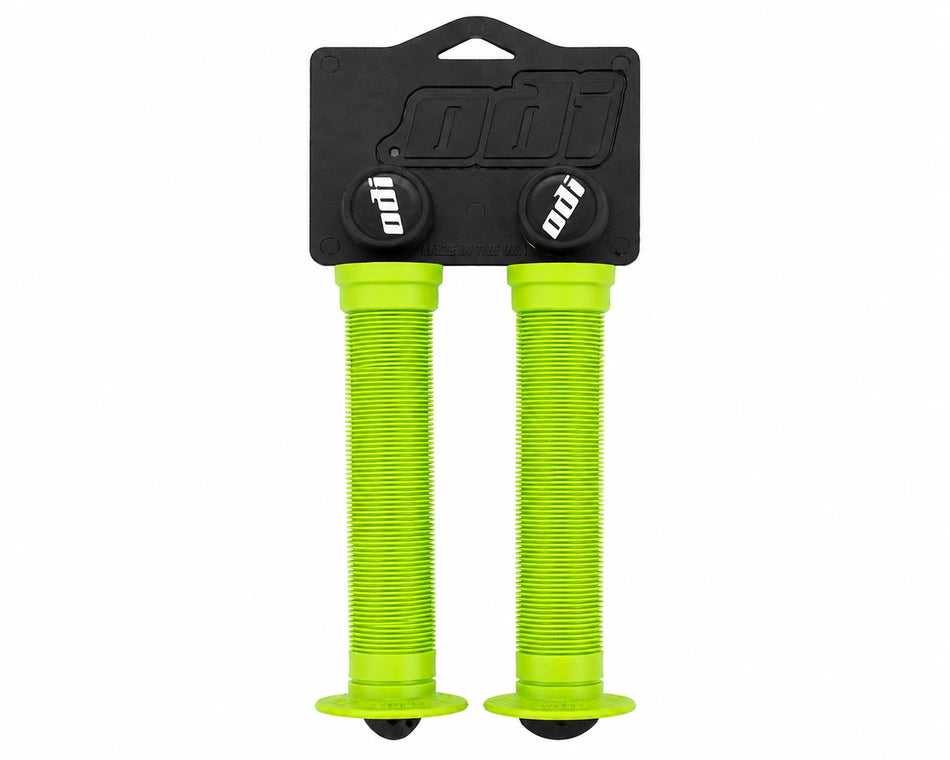 ODI Longneck ST 143mm Flanged Grip - Green