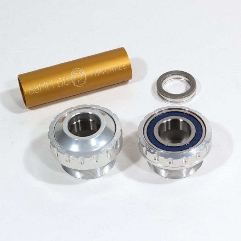 Profile 19mm Euro External (Outboard) Bottom Bracket - Polished
