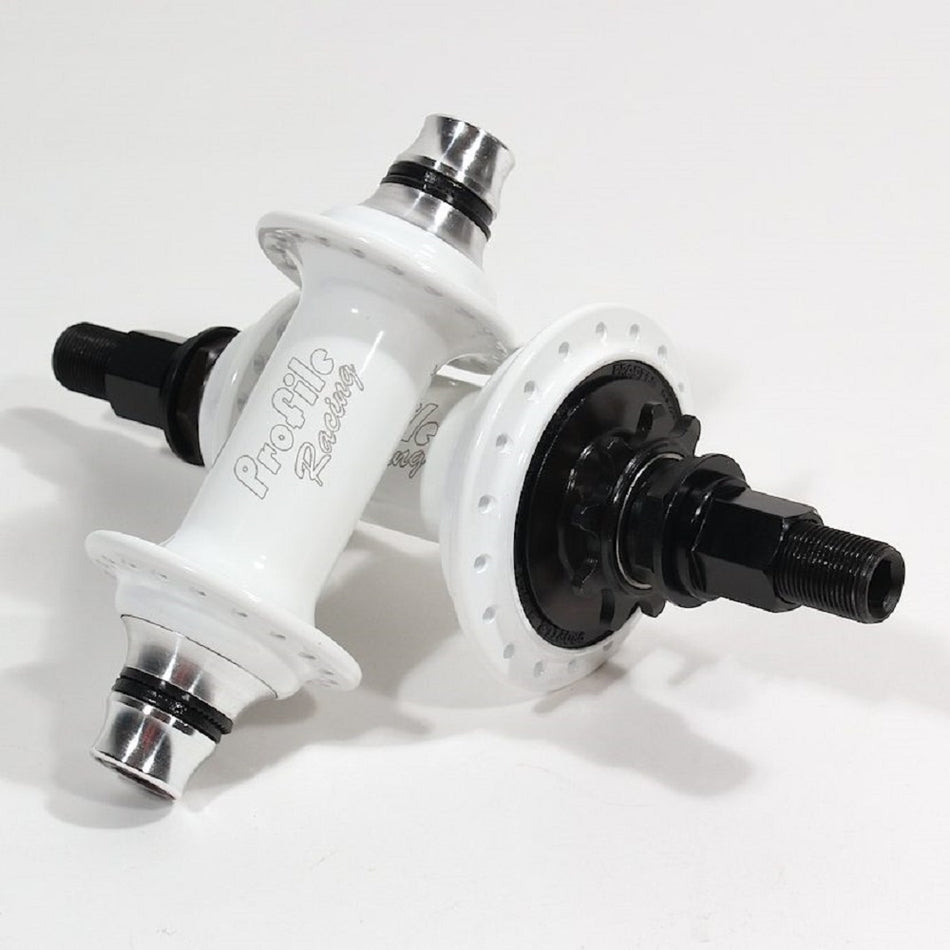 ASK - Profile Elite Cassette Hubset - 36h - 3/8" / 14mm axle - White