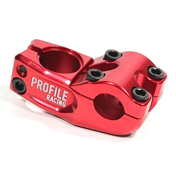 Profile Racing - Mark Mulville - Push - Top Load BMX Stem - 53mm - Red