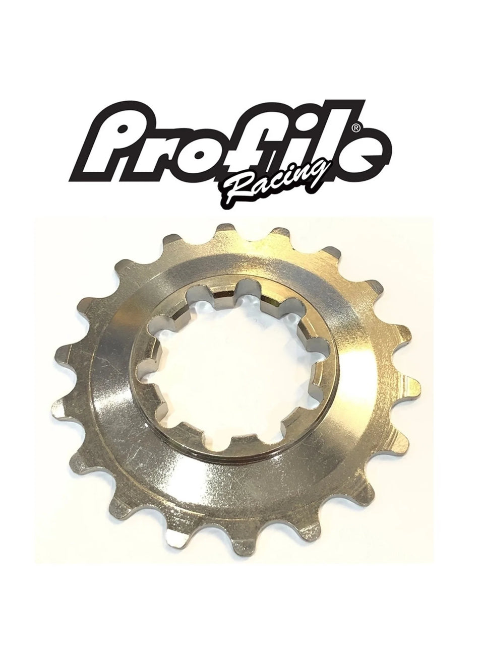Profile Steel Cassette Cog - Nickel - 18T