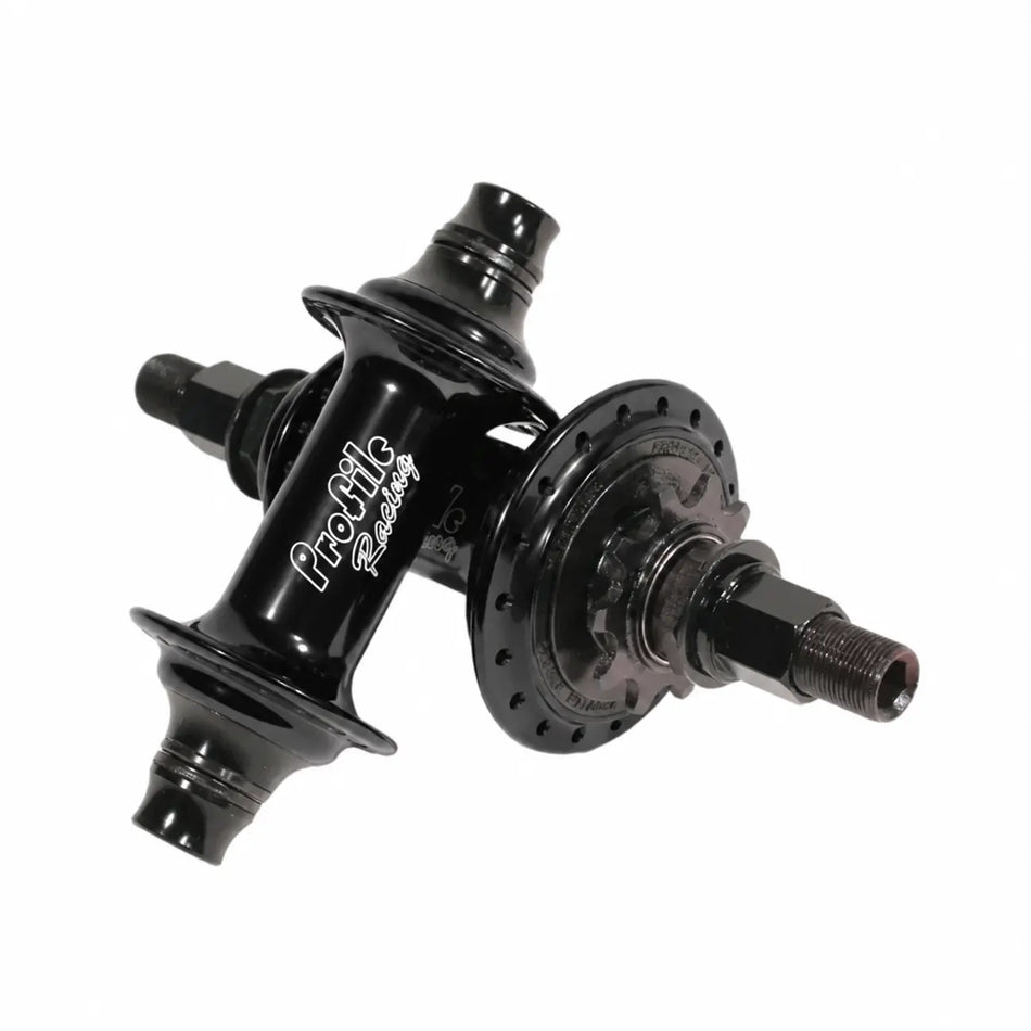 ASK - Profile Elite Cassette Hubset - 36h - 3/8" / 14mm axle - Black