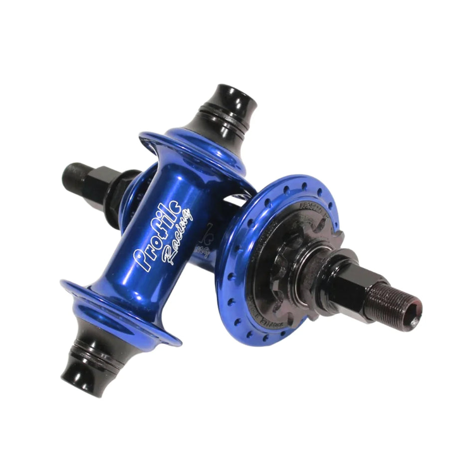 ASK - Profile Elite Cassette Hubset - 36h - 3/8" / 14mm axle - Blue