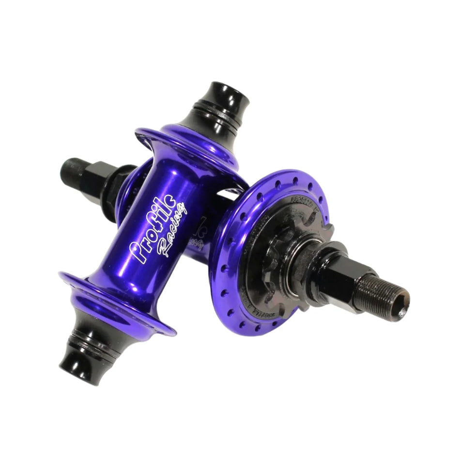 ASK - Profile Elite Cassette Hubset - 36h - 3/8" / 14mm axle - Purple
